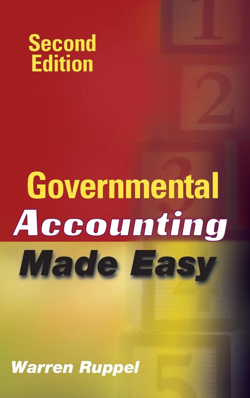 Governmental Accounting Made Easy - 9054