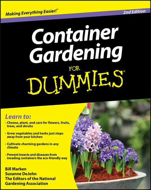Container Gardening For Dummies - 6236