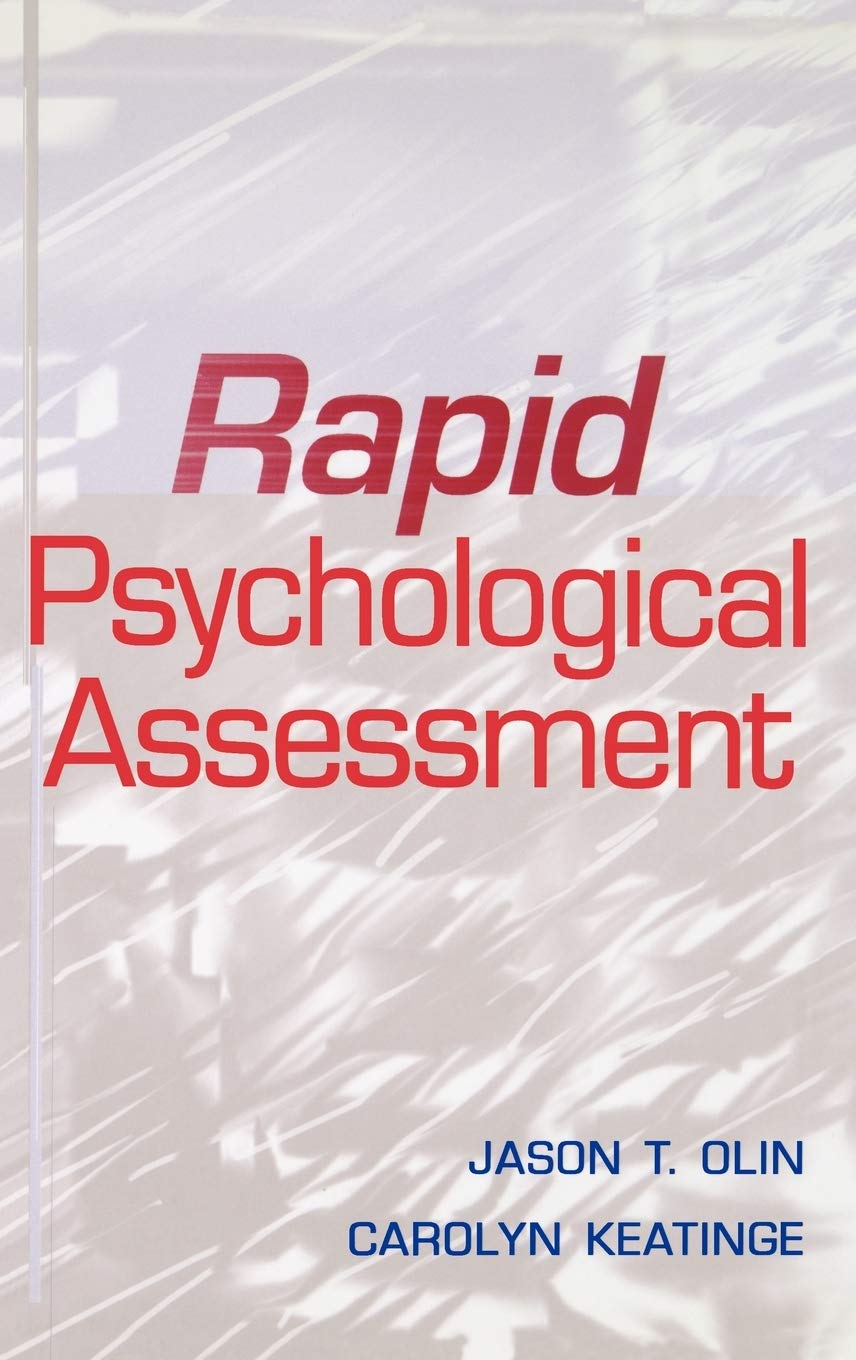 Rapid Psychological Assessment - 489