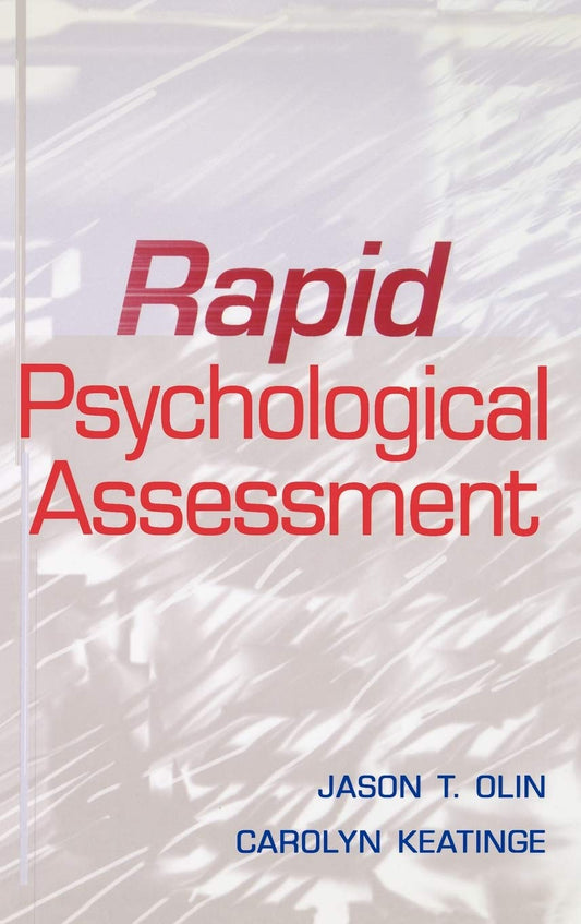 Rapid Psychological Assessment - 489