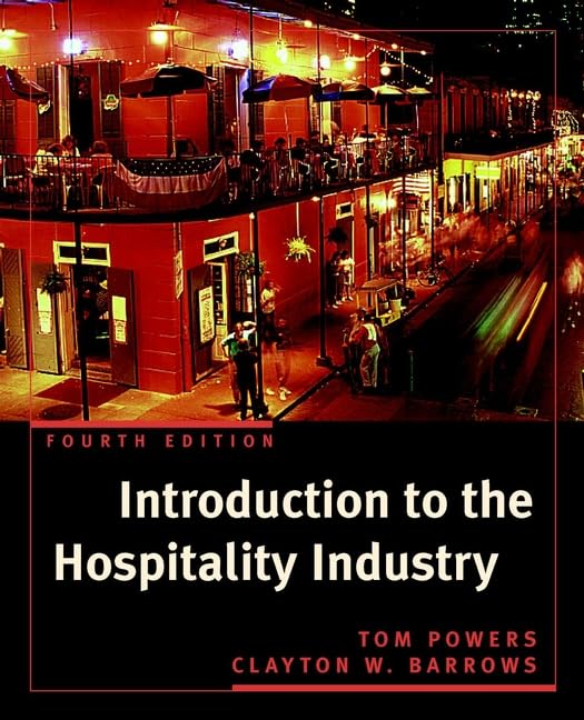 Introduction to the Hospitality Industry (Wiley Service Management Series) - 5639