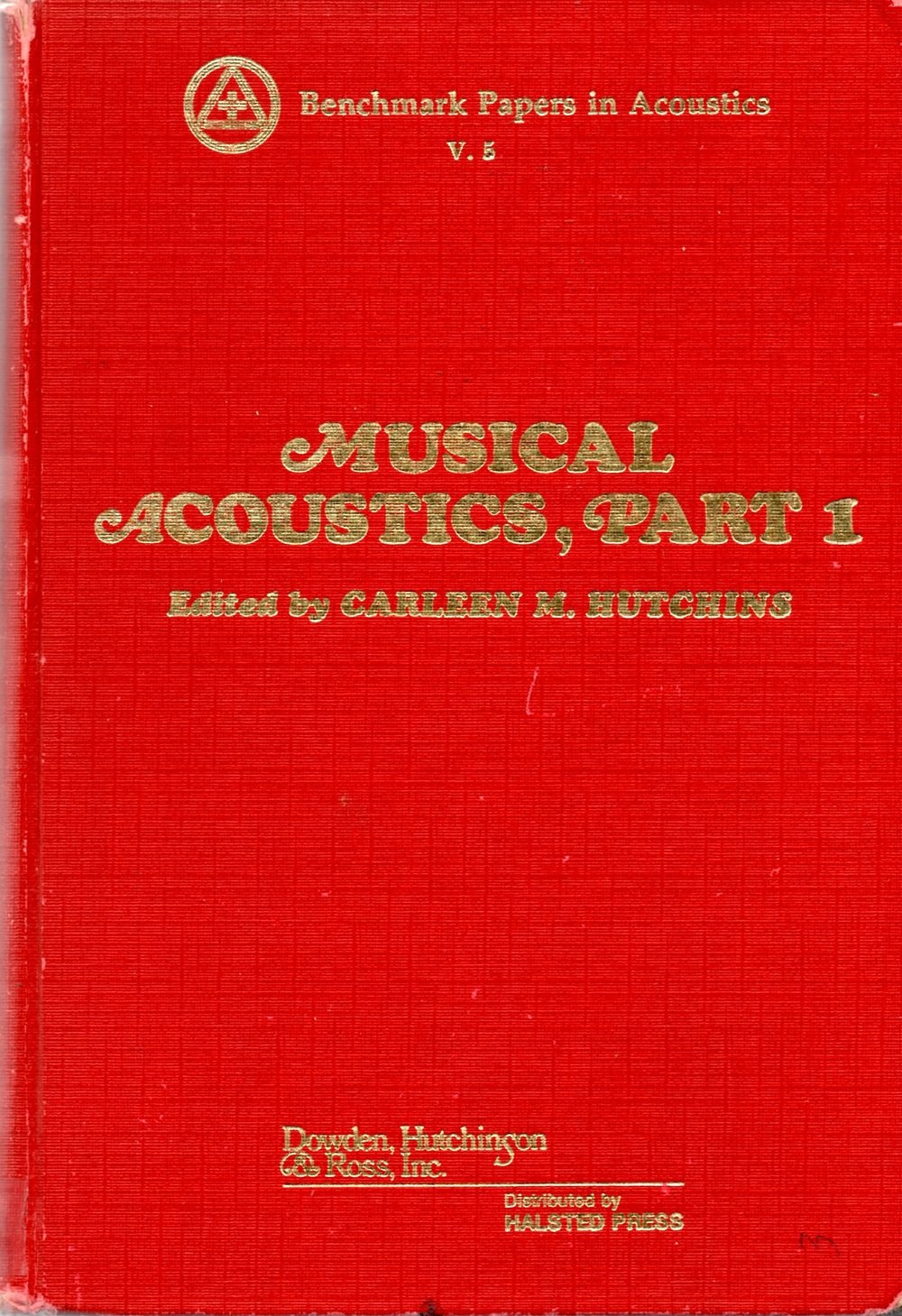 Musical Acoustics (Wiley Sourcebooks in American Social Thought)