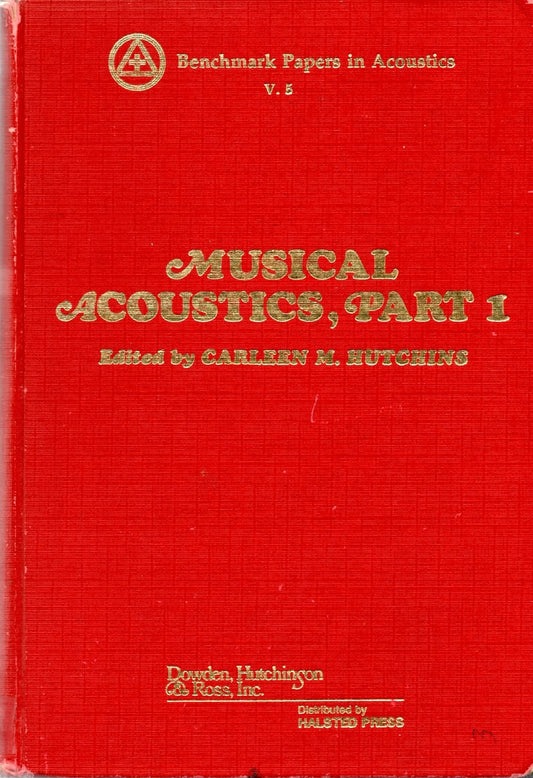 Musical Acoustics (Wiley Sourcebooks in American Social Thought)