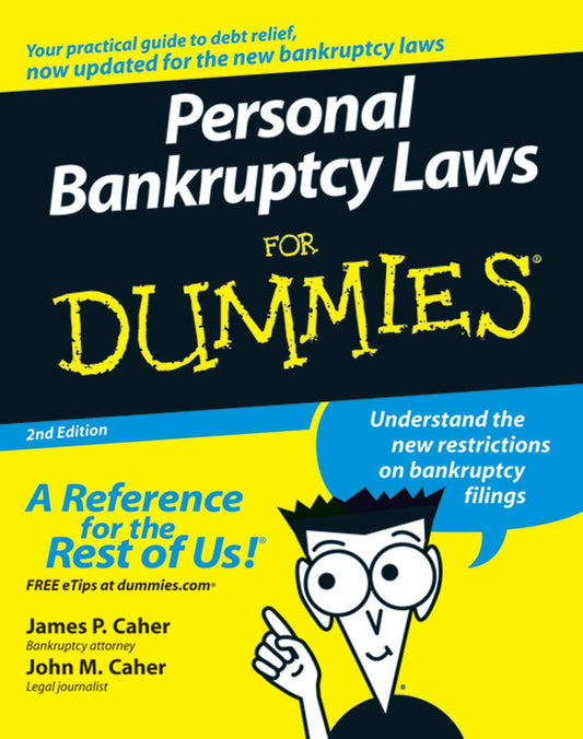 Personal Bankruptcy Laws For Dummies - 585