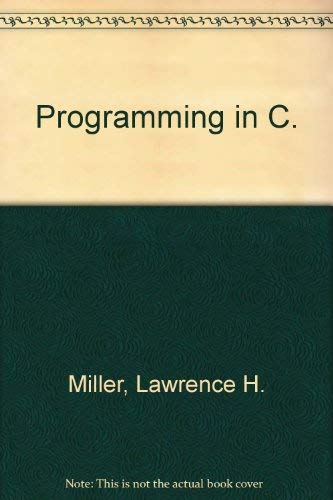 Programming in C