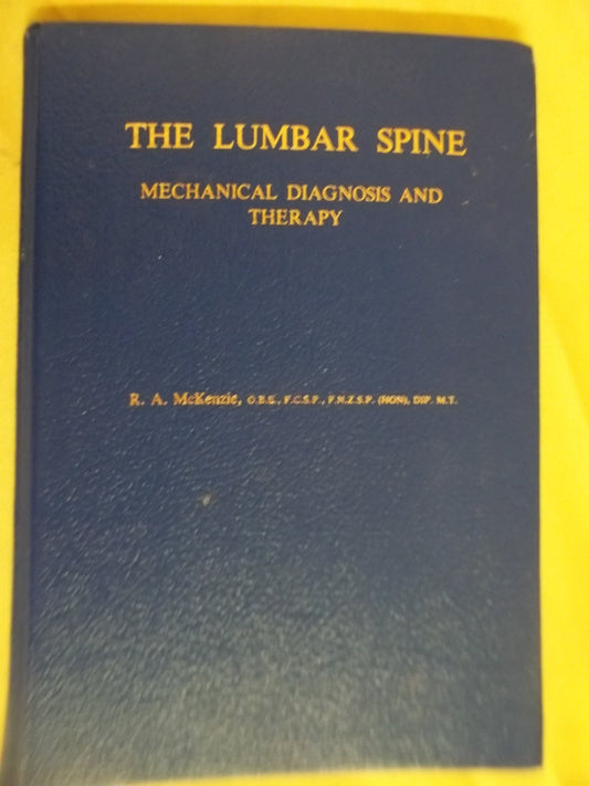 Lumbar Spine Mechanical Diagnosis and Therapy - 4281