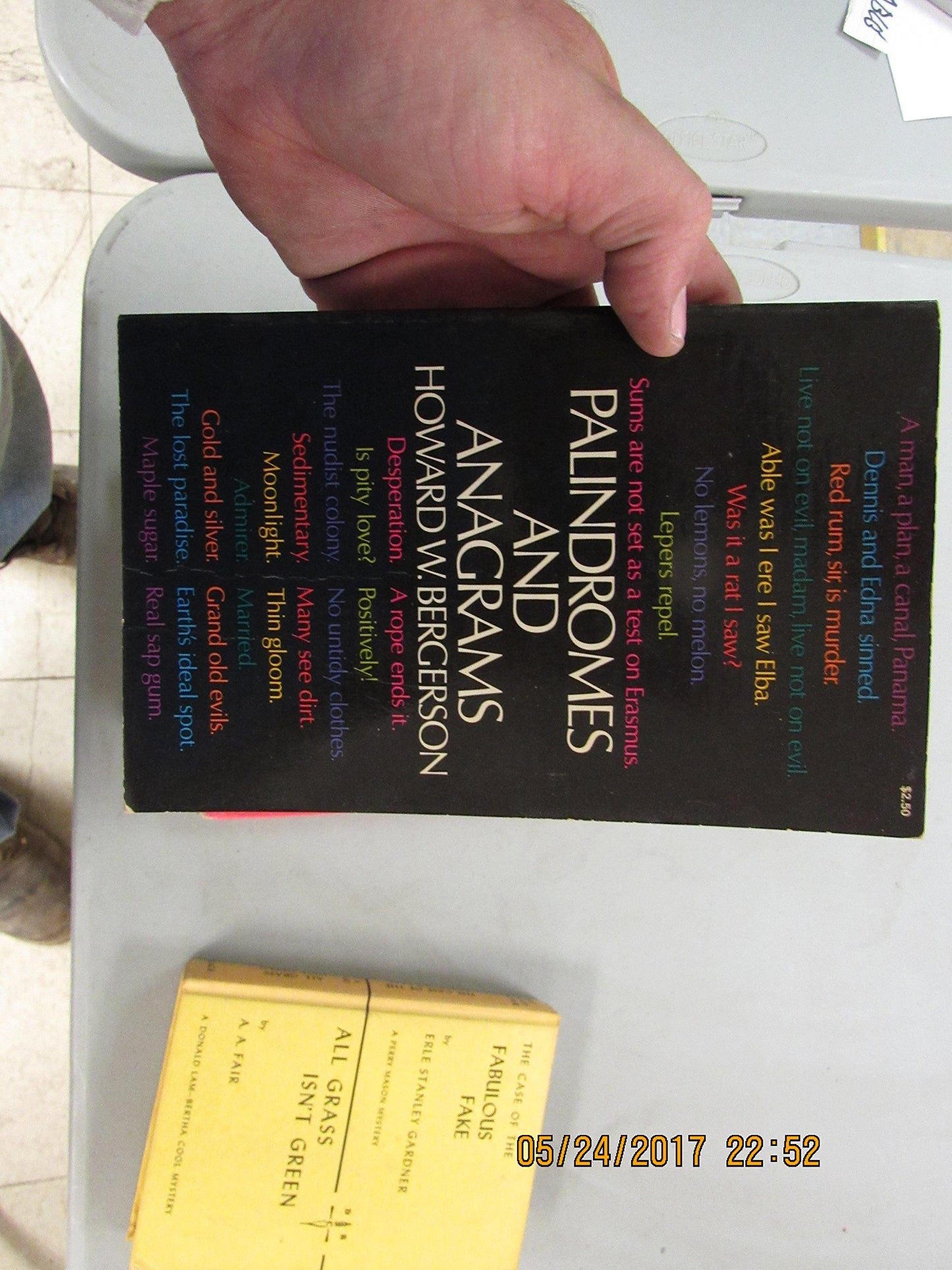 Palindromes and Anagrams - 5248
