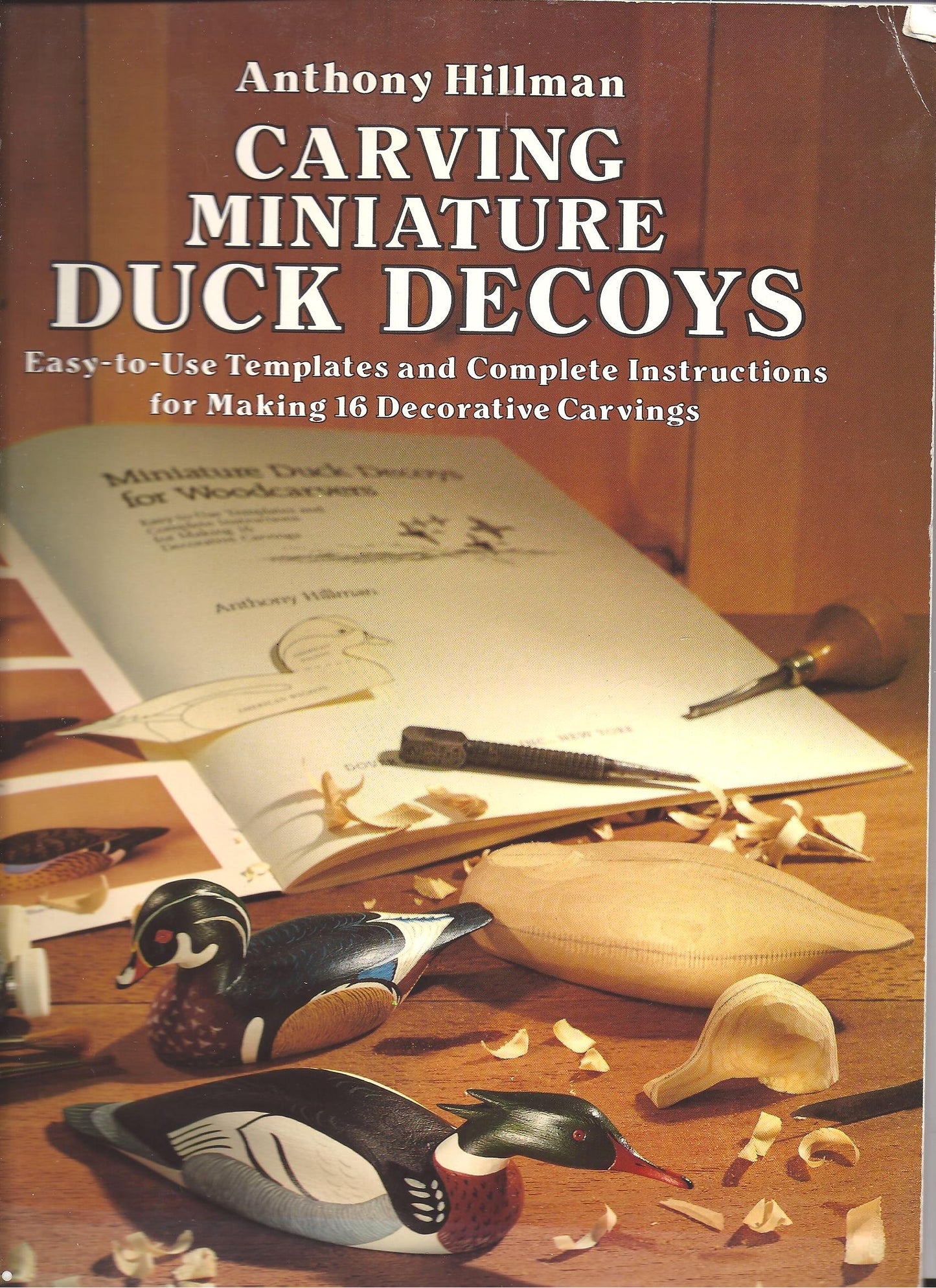 Carving Miniature Duck Decoys