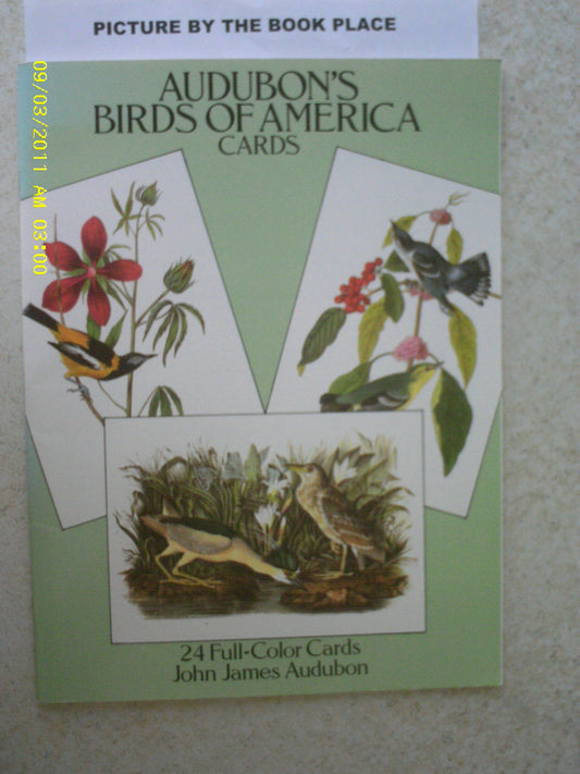 Audubon's Birds of America: 24 Art Cards - 9863