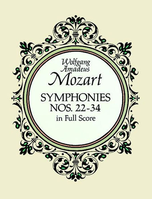 Symphonies Nos. 22-34 in Full Score (Dover Orchestral Music Scores)