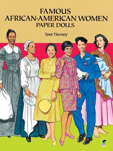 Famous African-American Women Paper Dolls (Dover Paper Dolls) - 852