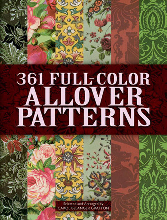 361 Full-Color Allover Patterns for Artists and Craftspeople (Dover Pictorial Archive) - 5027