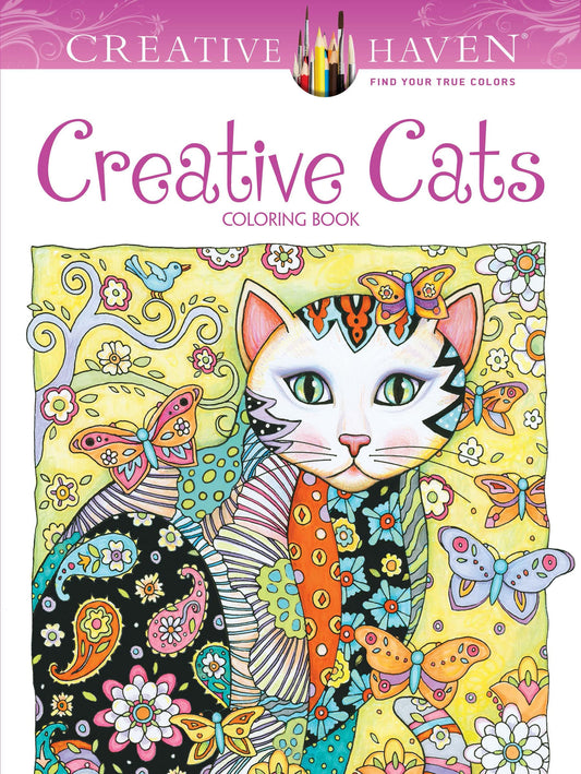 CREATIVE HAVEN CREATIVE CATS COL - 8800
