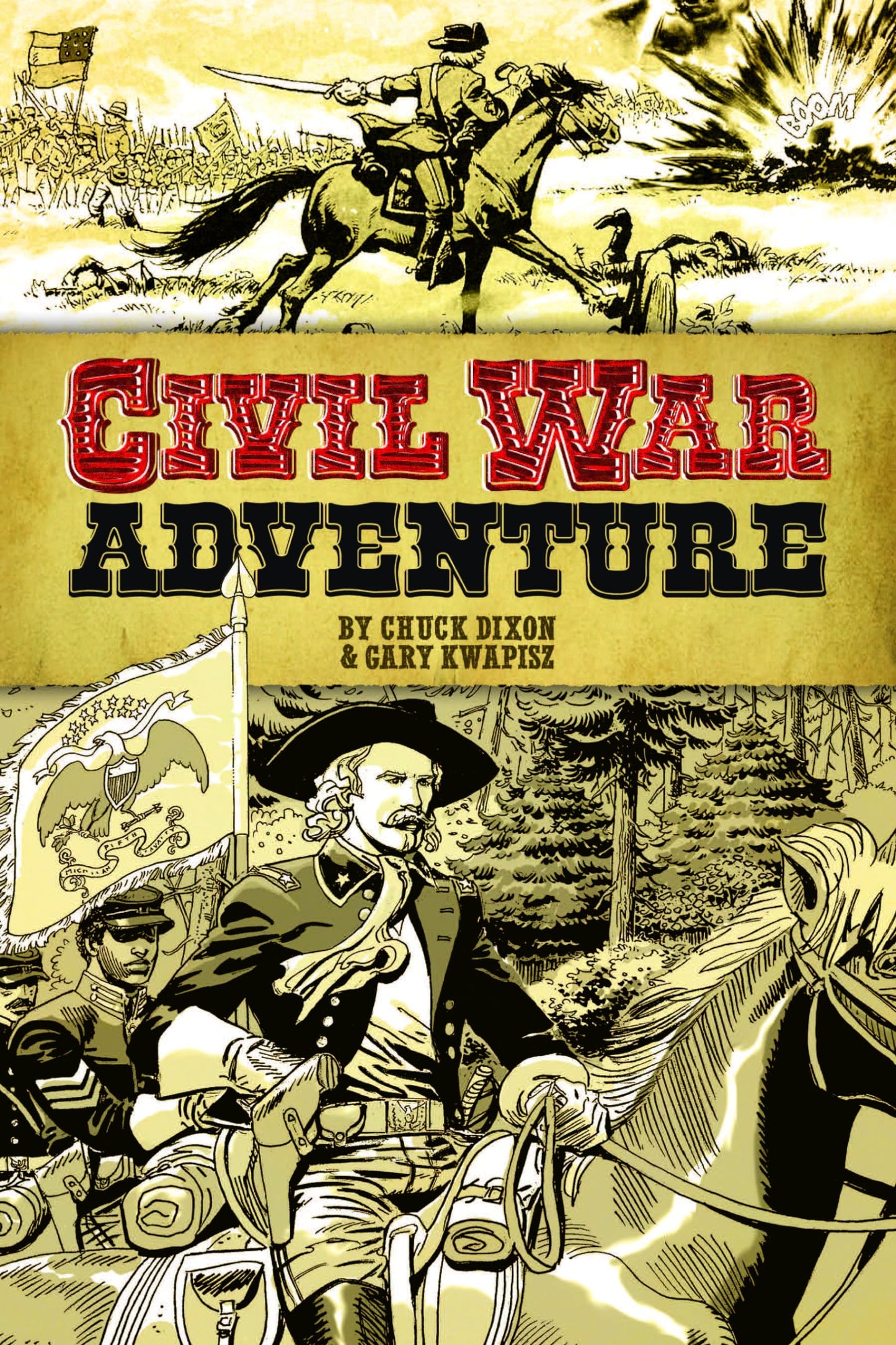 Civil War Adventure (Dover Graphic Novels) - 6919