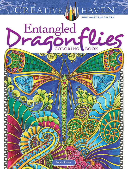 Creative Haven Entangled Dragonflies Coloring Book (Adult Coloring Books: Insects)