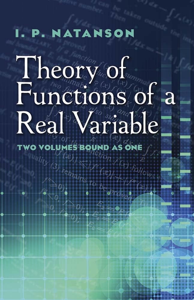 Theory of Functions of a Real Variable (Dover Books on Mathematics)