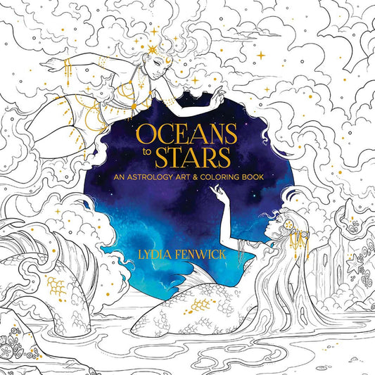 Oceans to Stars: An Astrology Art & Coloring Book (Dover Spiritual/New Age Coloring Books)