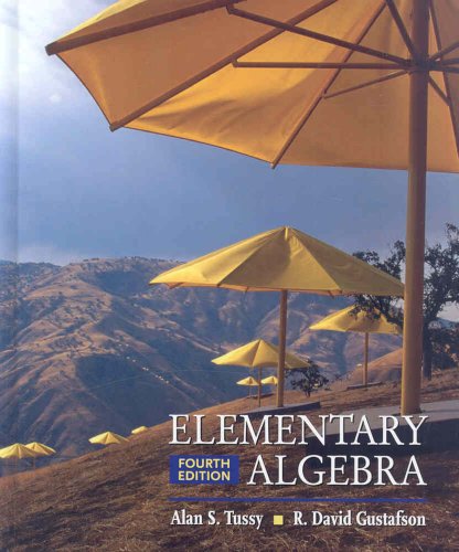 Elementary Algebra (Available 2010 Titles Enhanced Web Assign) - 3289