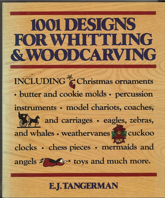 1001 Designs for Whittling & Woodcarving - 734