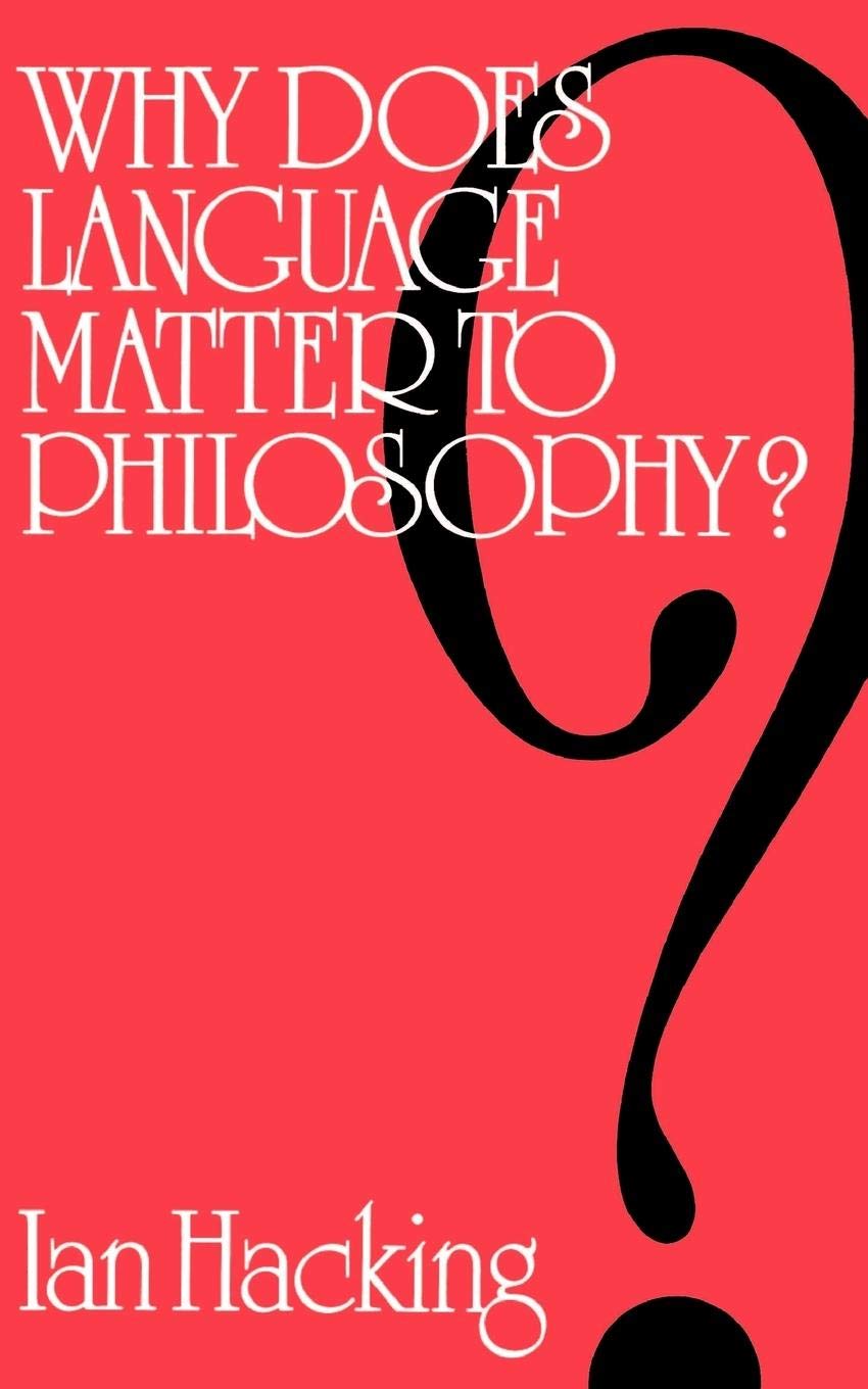 Why Does Language Matter to Philosophy? - 1516