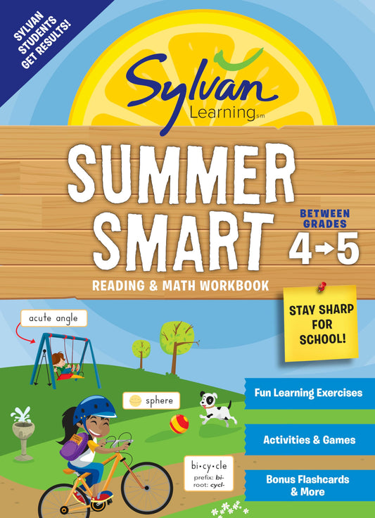 Sylvan Summer Smart Workbook: Between Grades 4 & 5 (Sylvan Summer Smart Workbooks) - 1059