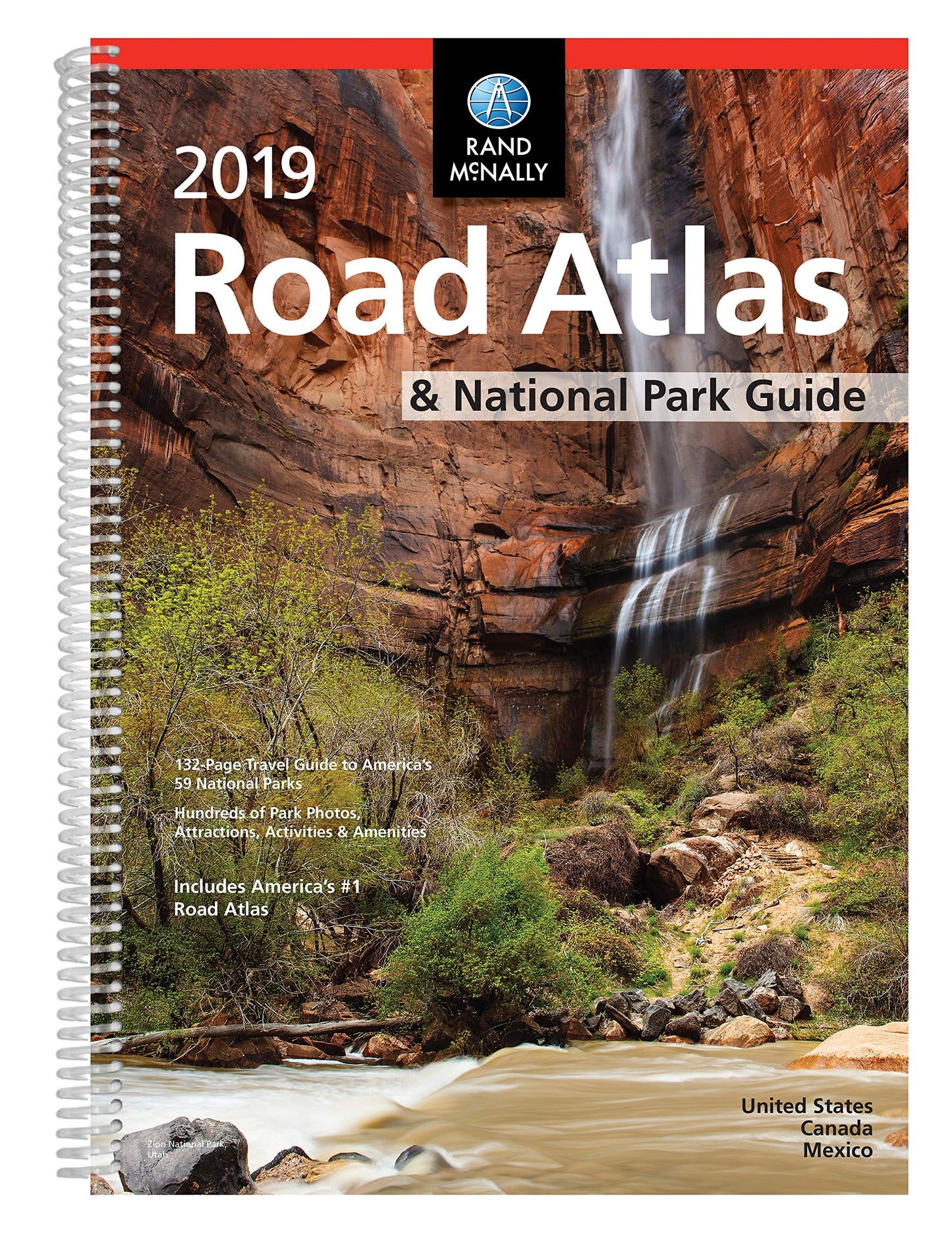 Rand McNally 2019 Road Atlas & National Park Guide: United States, Canada, Mexico