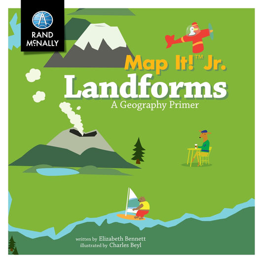 Map It! Jr Landforms Boardbook - 1574
