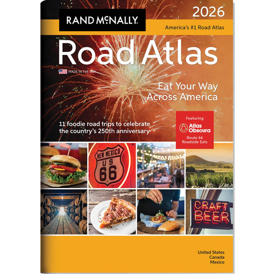 Rand McNally 2026 Road Atlas: United States, Canada, Mexico (Rand McNally Road Atlases)