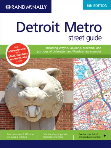 Rand Mcnally Detroit Metro Street Guide - 5363