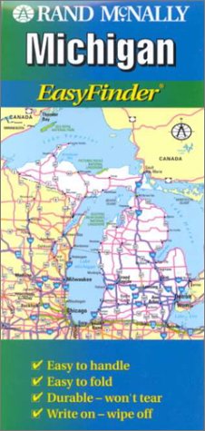 Rand McNally Michigan EasyFinder Map - 8920