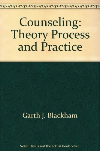 Counseling: Theory, process, and practice