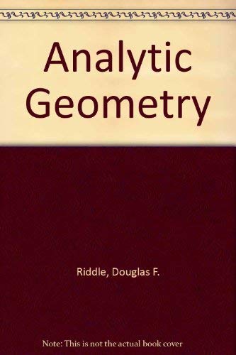 Analytic geometry