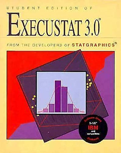 Execustat, Student Ed., Version 3.0, with Disk (Statistics Software)