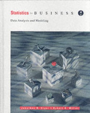 Statistics for Business: Data Analysis and Modeling (Duxbury Series in Business Statistics and Decision Sciences) - 2885