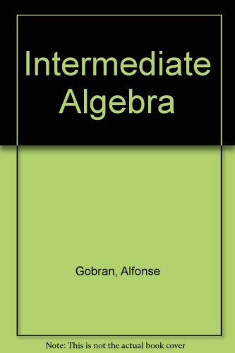 Intermediate Algebra