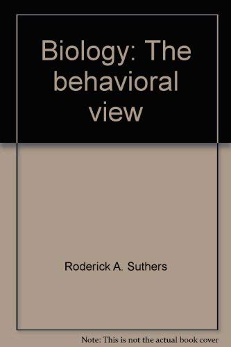 Biology: The behavioral view