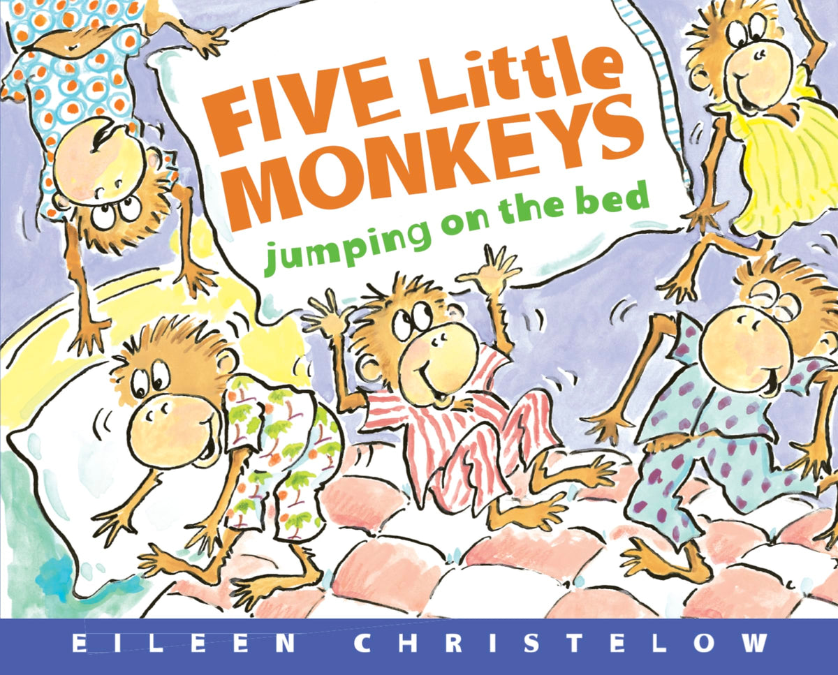 Five Little Monkeys Jumping on the Bed Deluxe Edition: A Classic Rhyming Picture Book about Naughty Monkeys at Bedtime for Children (Ages 4-7) (A Five Little Monkeys Story, 77)