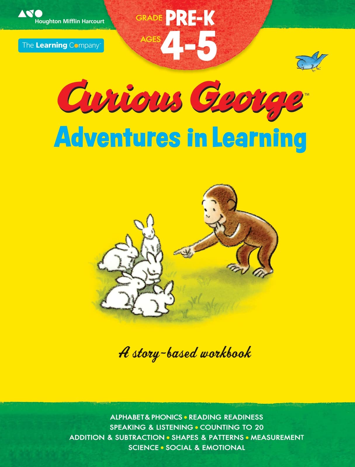Curious George Adventures in Learning, Pre-K: Story-based learning (Learning with Curious George) - 4074