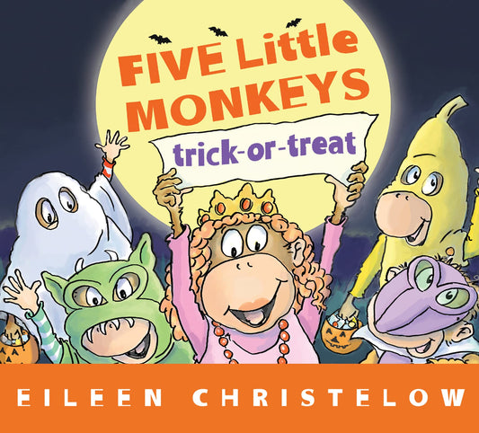 Five Little Monkeys Trick-or-Treat (A Five Little Monkeys Story) - 2917