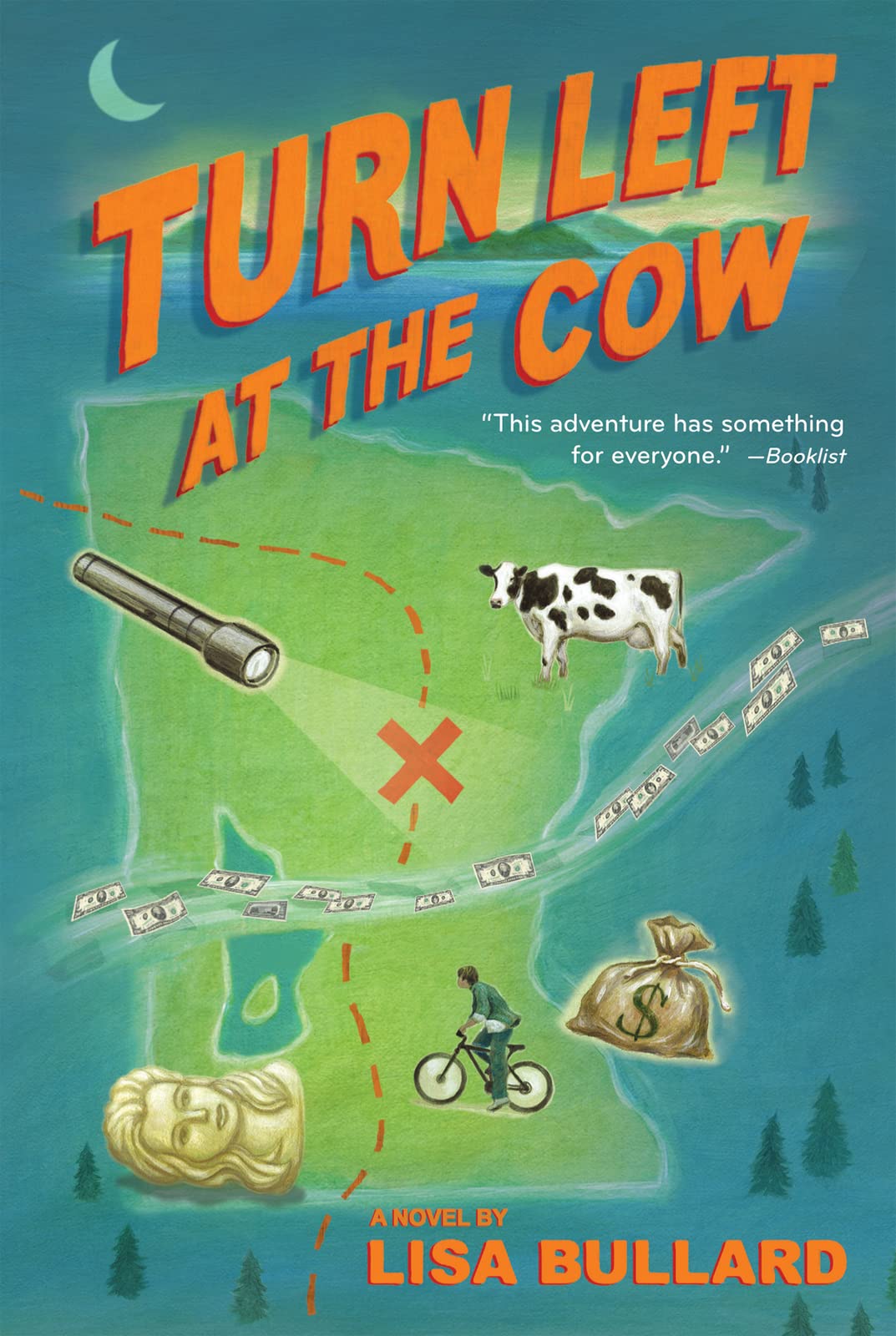 TURN LEFT AT THE COW
