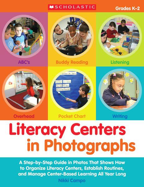 Scholastic Classroom Resources Literacy Centers in Photographs (SC500798) - 8119