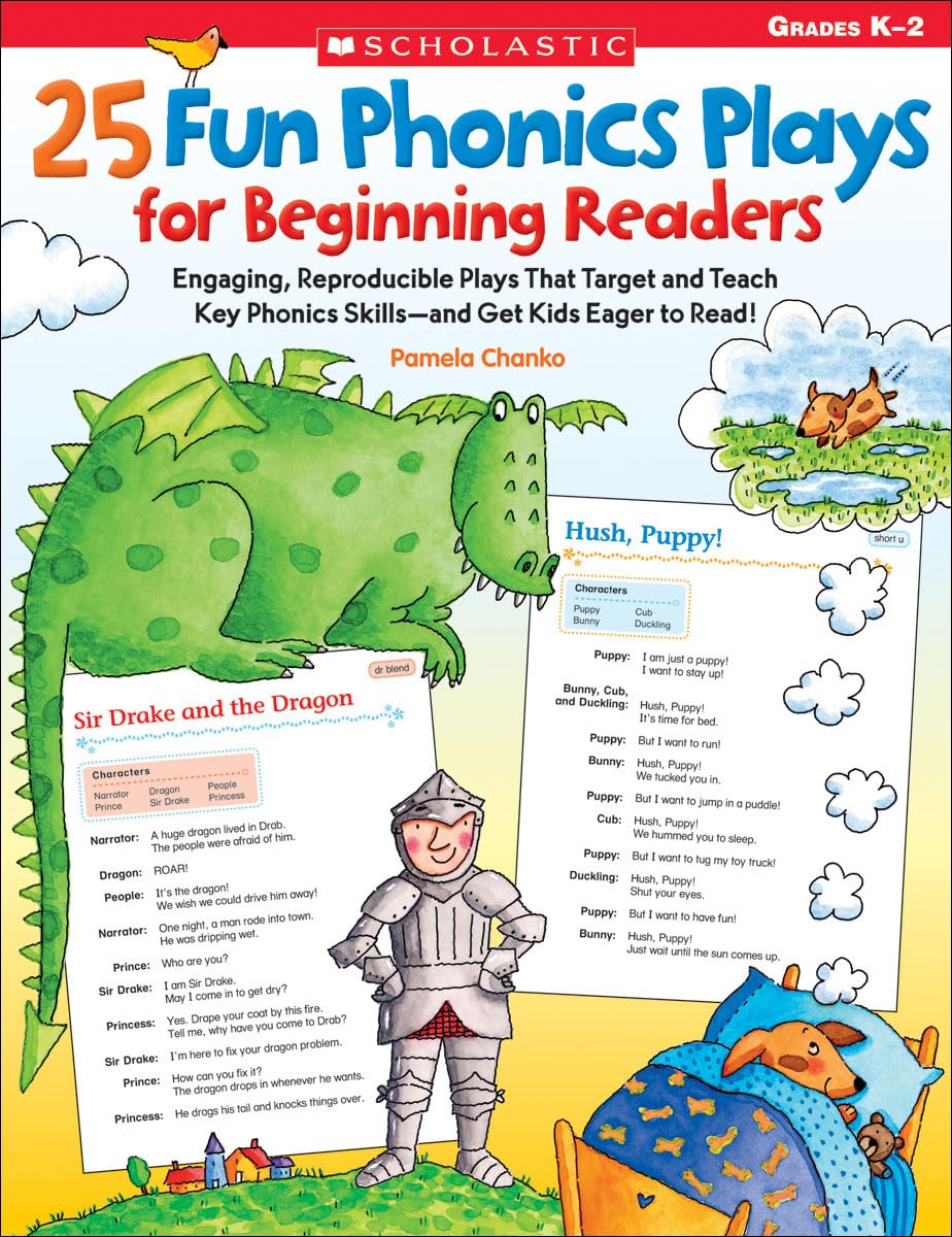 25 Fun Phonics Plays for Beginning Readers