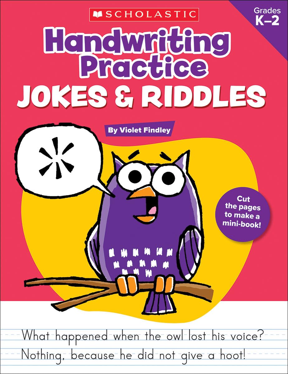 Handwriting Practice: Jokes & Riddles