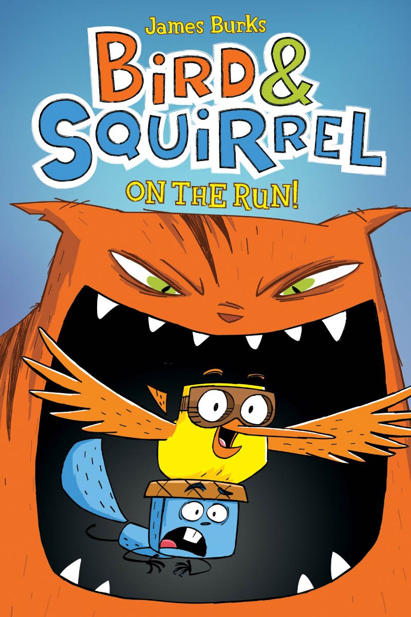 Bird & Squirrel On the Run!: A Graphic Novel (Bird & Squirrel #1) - 3216