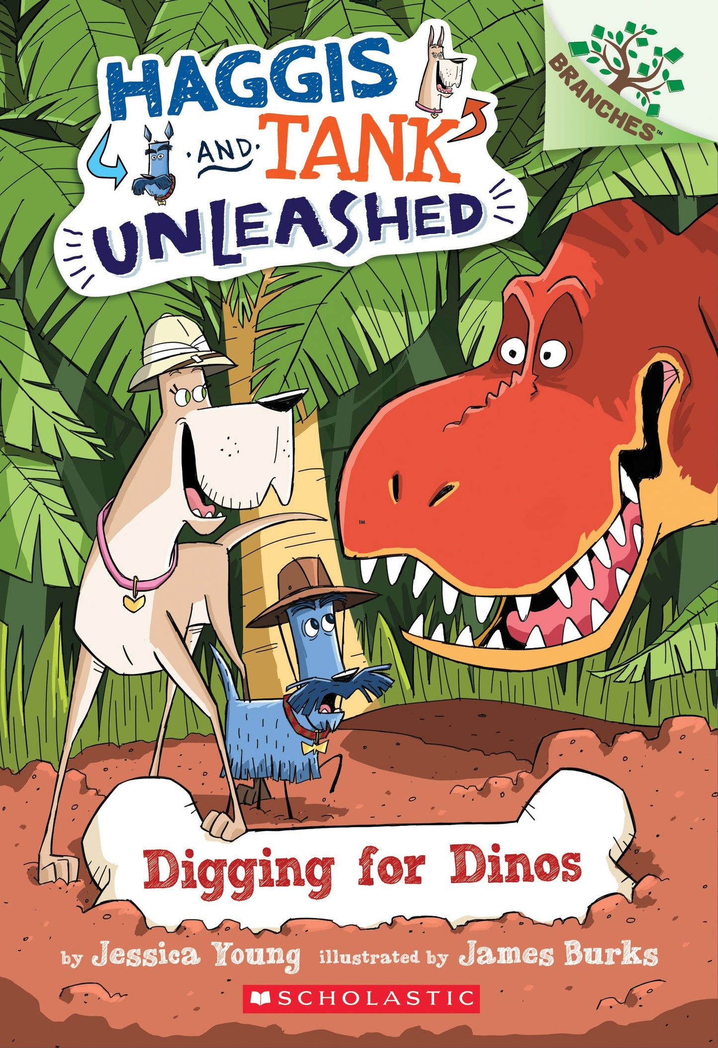 DIGGING FOR DINOS: A BRANCHES BO - 4707