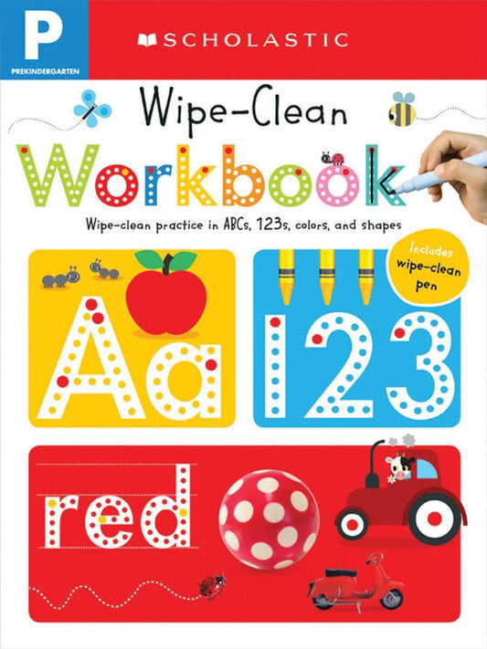 Pre-K Wipe-Clean Workbook: Scholastic Early Learners (Wipe-Clean) - 5513