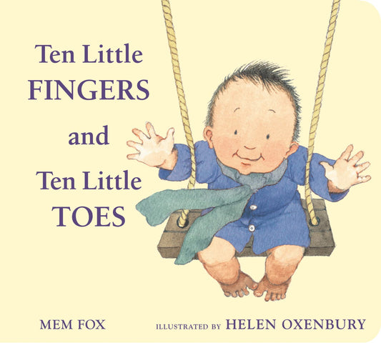 Ten Little Fingers and Ten Little Toes Padded Board Book - 3796