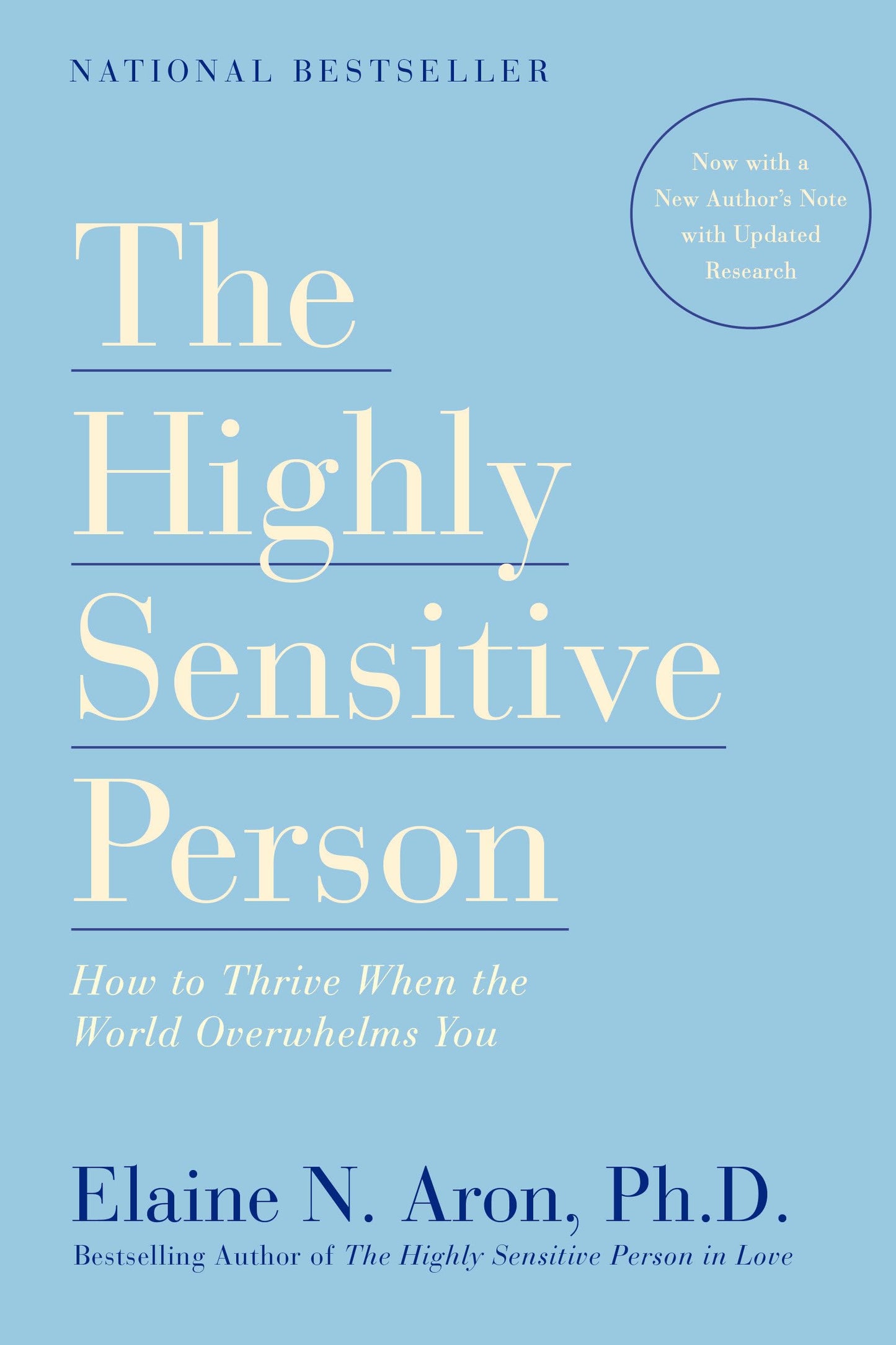 The Highly Sensitive Person: How to Thrive When the World Overwhelms You - 5176