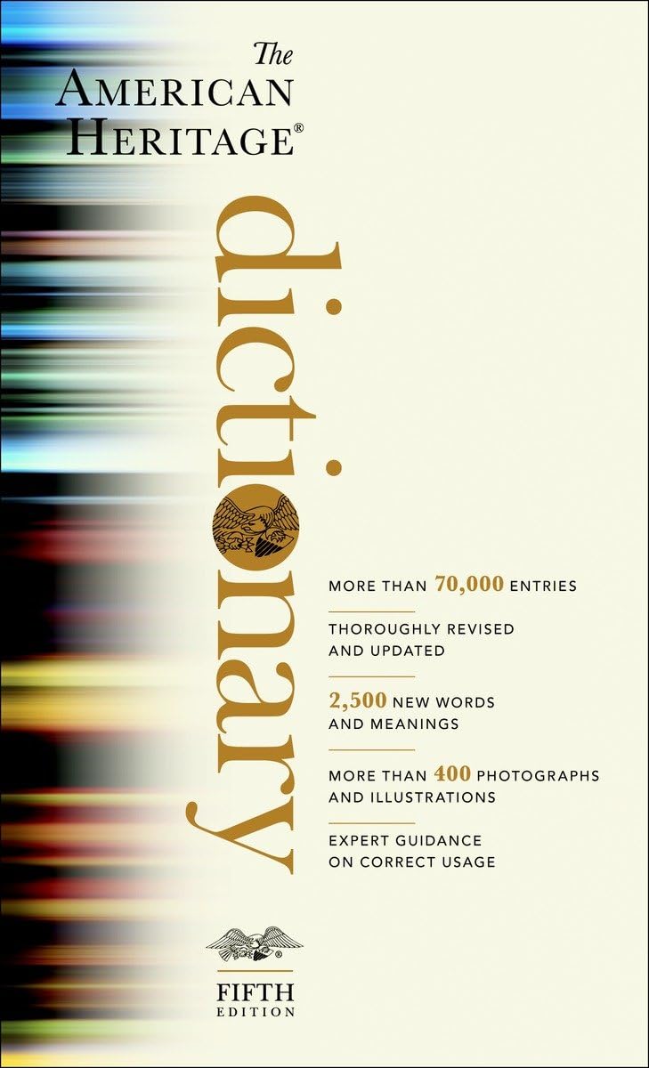 THE AMERICAN HERITAGE DICTIONARY - 3872
