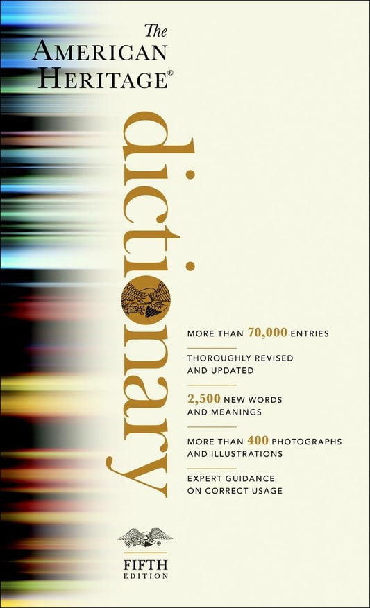 THE AMERICAN HERITAGE DICTIONARY - 3872